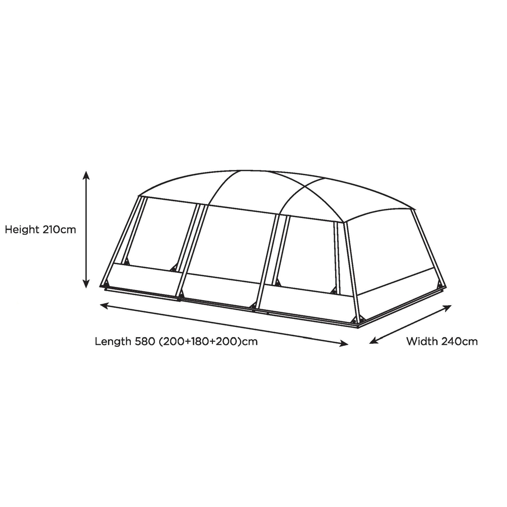 Quest Cabin 10 Person Tent