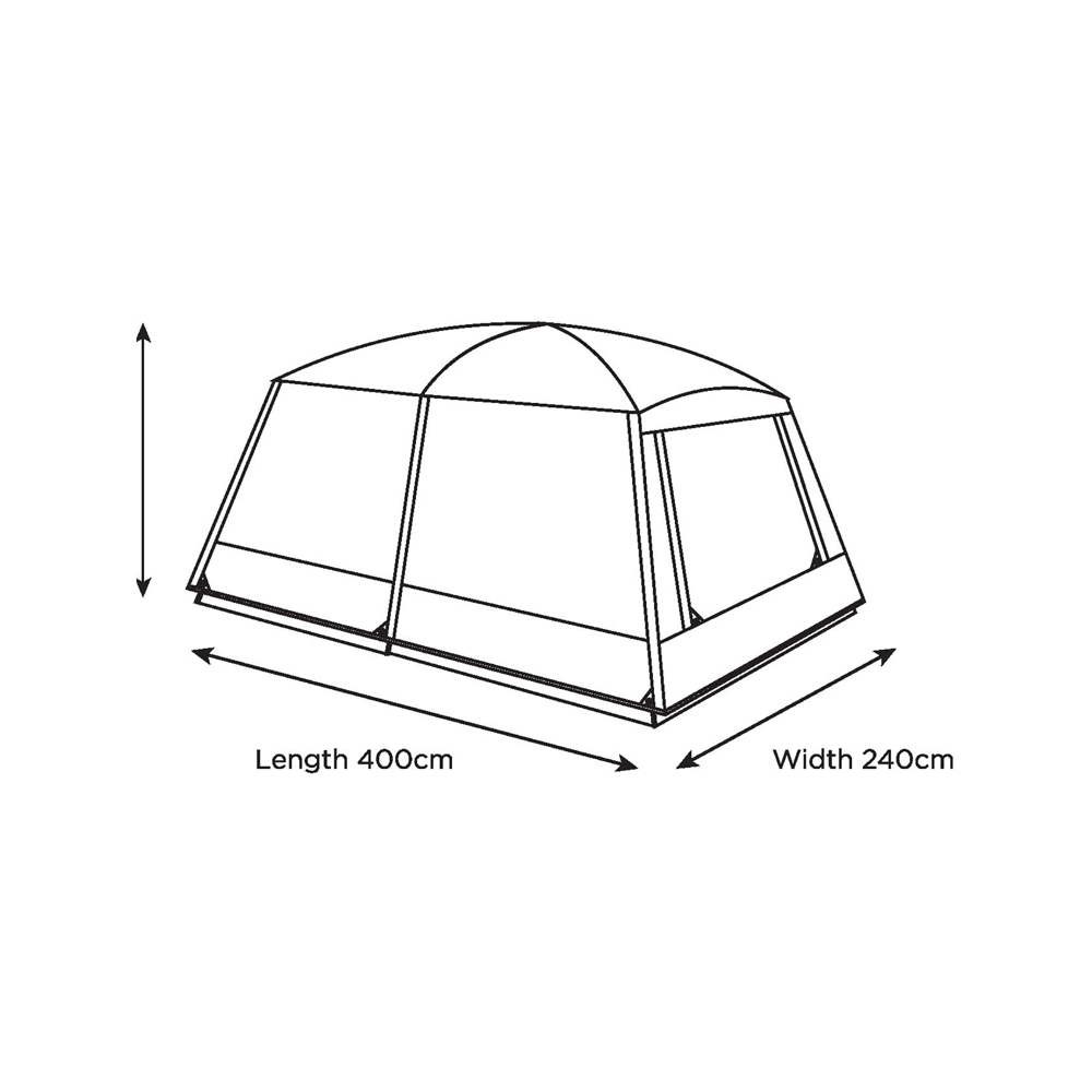 Quest Cabin 8 Person Tent