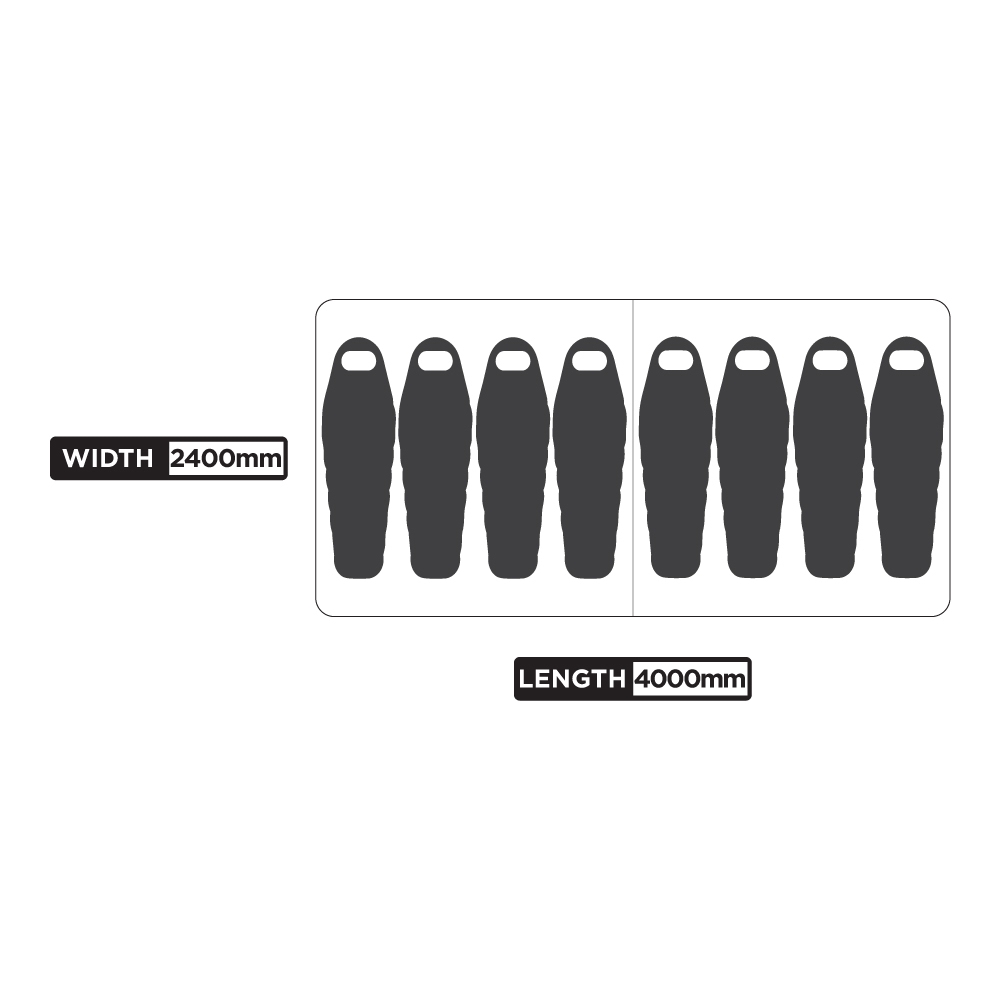 Quest Cabin 8 Person Tent