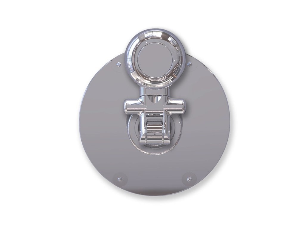 Rupp Top Gun Backing Plate Round 6.5in Diameter