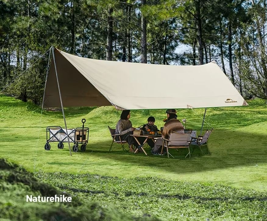 Naturehike Octagon Canopy Tarp 5.5x4.65m - Returned Unit