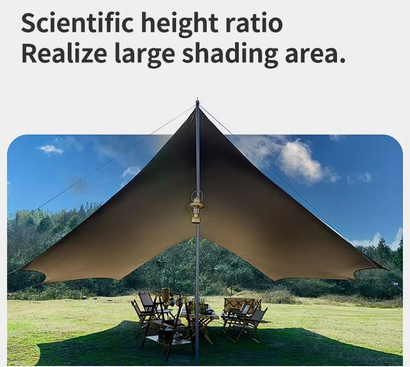 Naturehike Octagon Canopy Tarp 6.8x5.75m