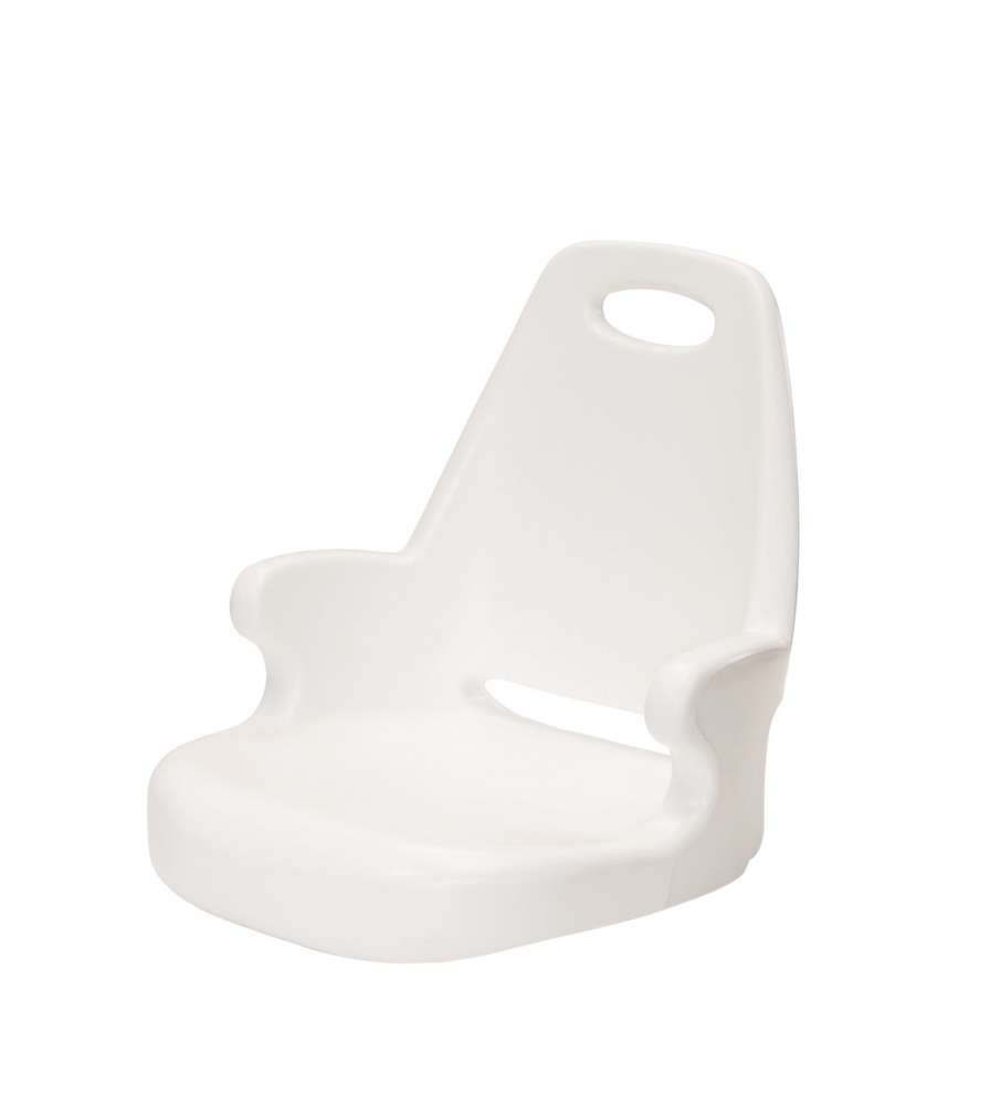 VETUS Captain Base Seat White witihout Cushions