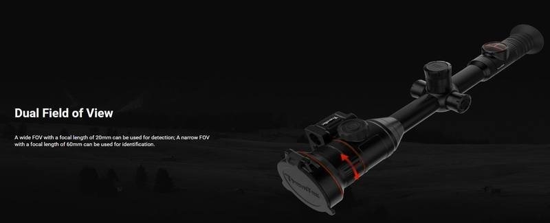 ThermTec Ares 660L LRF Dual 20-60mm Thermal Scope