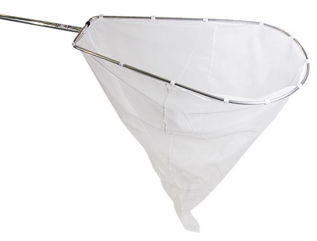 Nacsan Spare Whitebait Scoop Net with Trap 3.1m White