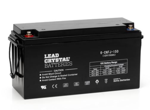 Betta CNFJ Lead Crystal Battery 12v 150Ah