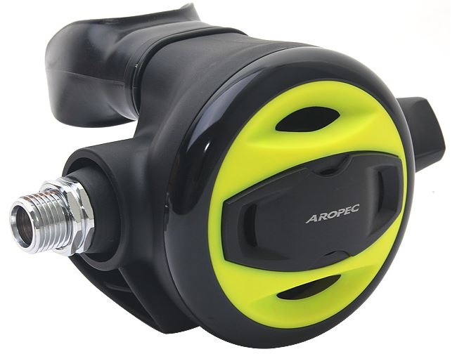 Aropec Pneumatic Dive Regulator Neon Yellow