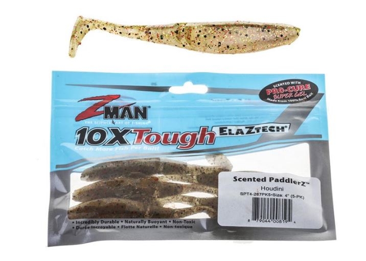 Z-Man PaddlerZ Scented Soft Bait 10cm Houdini