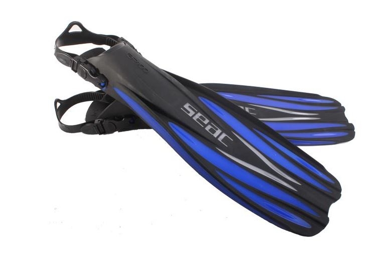 Seac GP100 Scuba Dive Fins Blue S/M