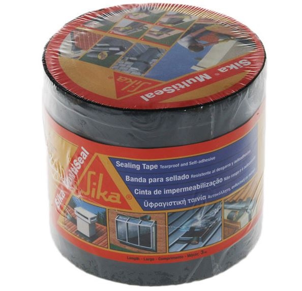 Sika MultiSeal Self Adhesive Tape 100mm x 3m Grey