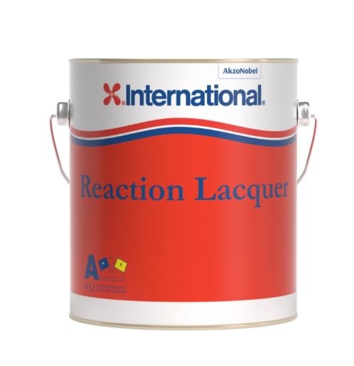 International Reaction Lacquer Semi Gloss Topside Paint White 6L