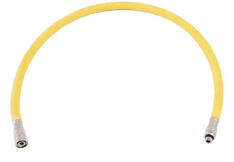 Dive Regulator Rubber Hose Yellow 27in