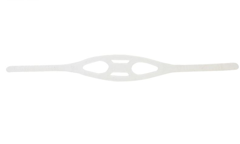 Replacement Deluxe Silicone Mask Strap Clear