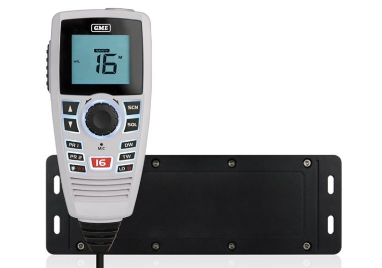 GME GX750 Black Box VHF Marine Radio White