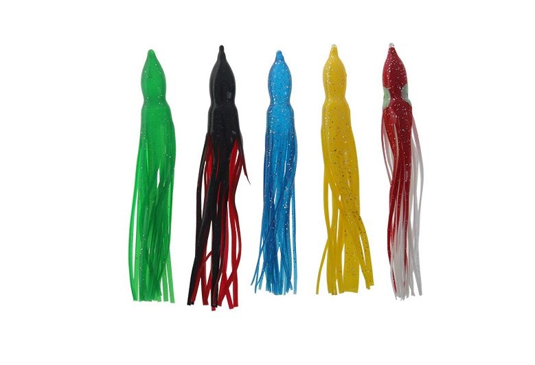 H2O Pro Octopus Skirts Assorted Pack 5in Qty 5