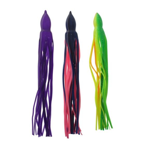 H2O Pro Octopus Skirts Assorted Pack 9in Qty 3