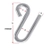 BLA 304 Stainless Steel S Hook 63 x 6mm