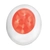 Hella Marine LED Round Courtesy Lamp 12V Red - White Rim
