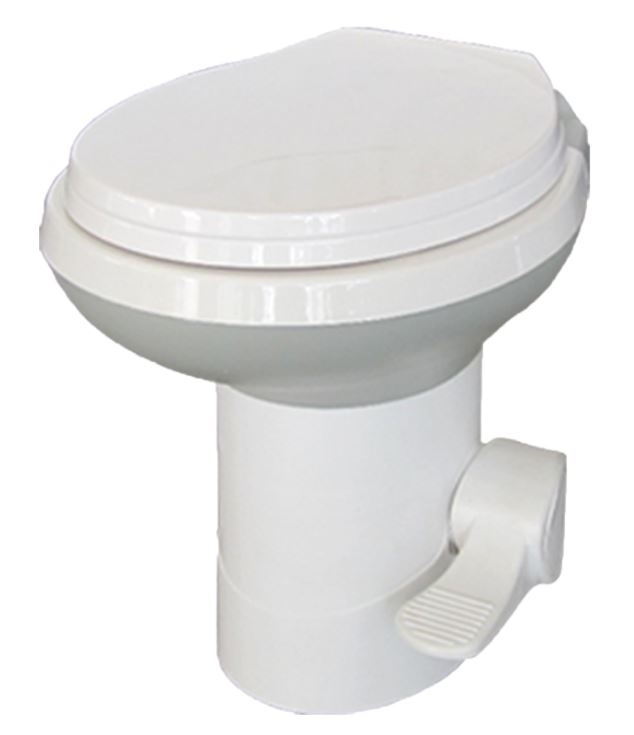 Challenger Gravity Flush Plastic Toilet