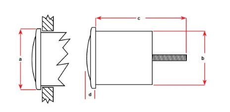 Tachometer 4000 RPM Diesel Alternator