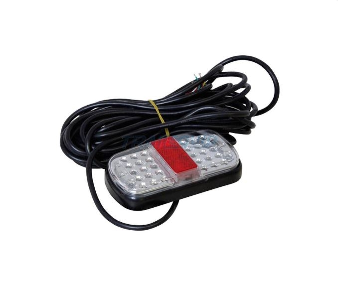 Trailparts LED Lamp 160x80mm 10-30V R/H 3m Cables