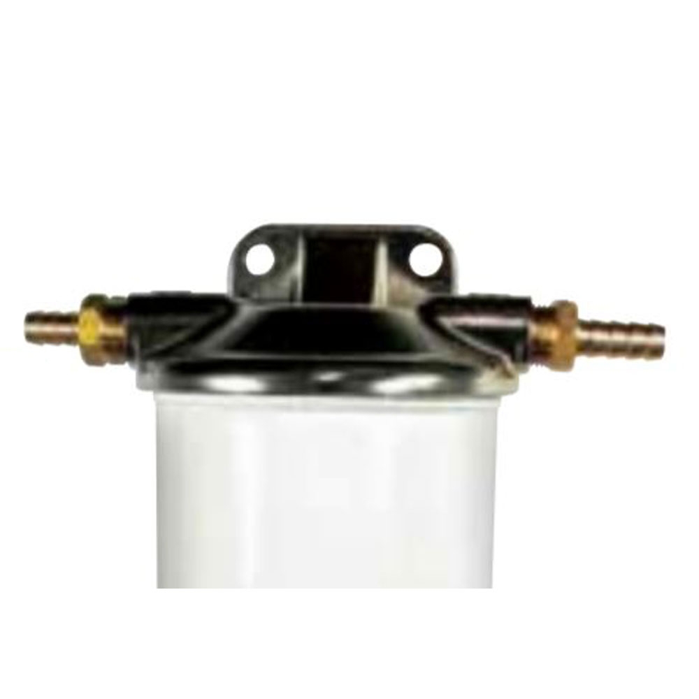 Replacement Cast Alloy Head for Fuel Filter with Clear Bowl