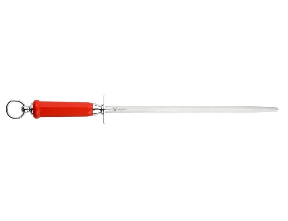 FLUGEL 305 Pro Fine Sharpening Steel 30cm No. 4 Red