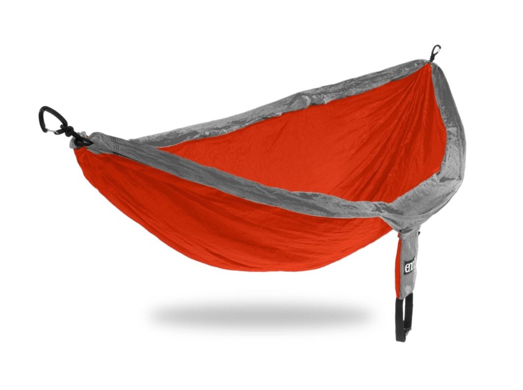 ENO DoubleNest 2 Person Hammock Orange/Grey