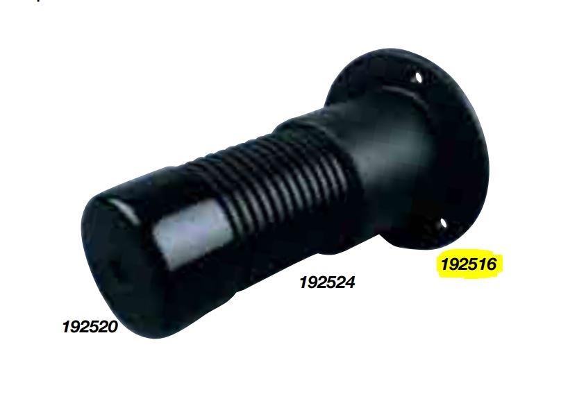 TH Marine Rigging Mount Flange - Black