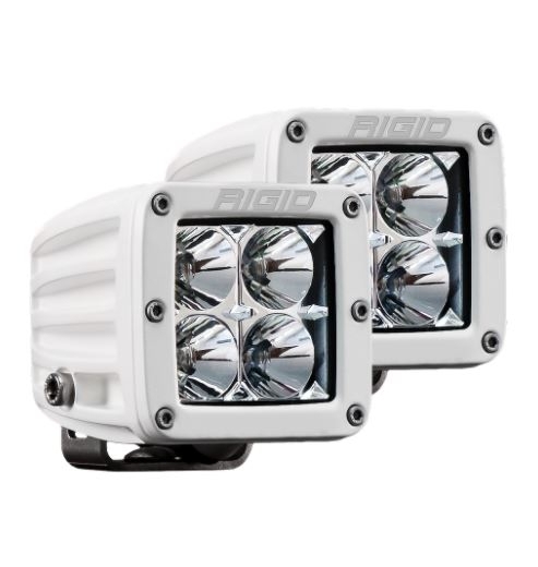 Rigid D-Series Pro Hybrid Surface Mount Floodlight Pair 30W 3168lm