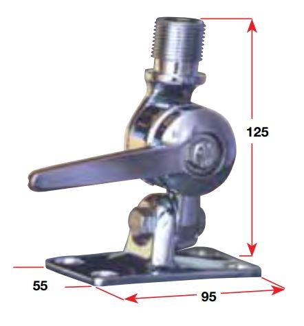 BLA Aerial Mount - Multi Adjustable Stainless Steel