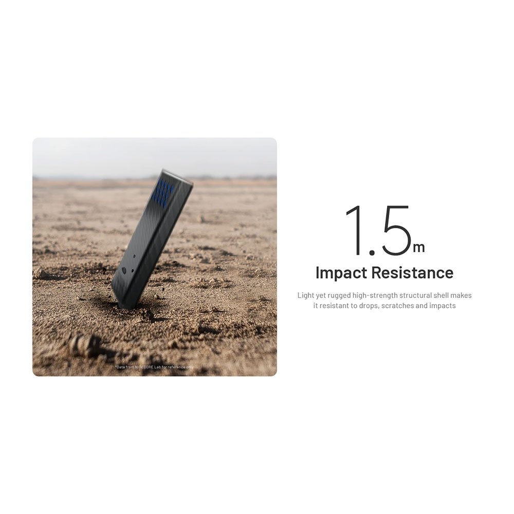 NITECORE Ultra Lightweight Carbon Fibre Power Bank 10000mAh