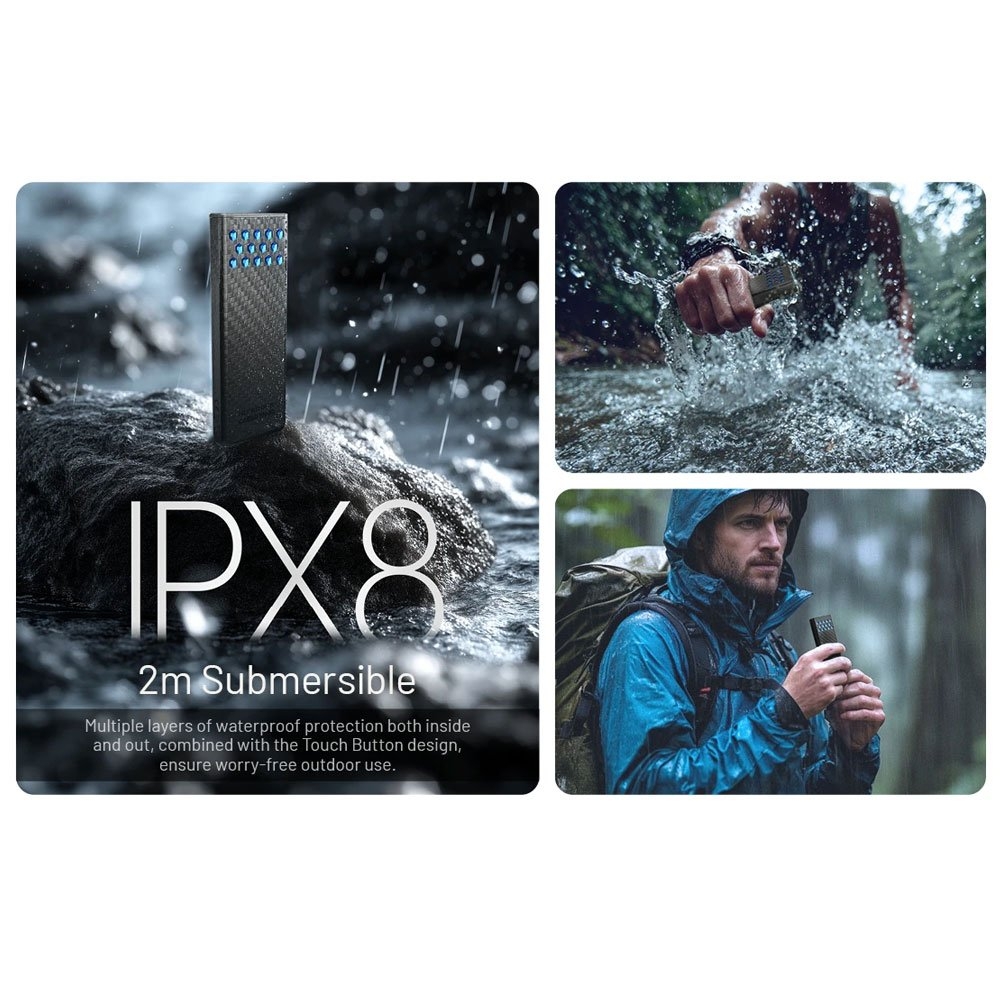 NITECORE Ultra Lightweight Carbon Fibre Power Bank 10000mAh