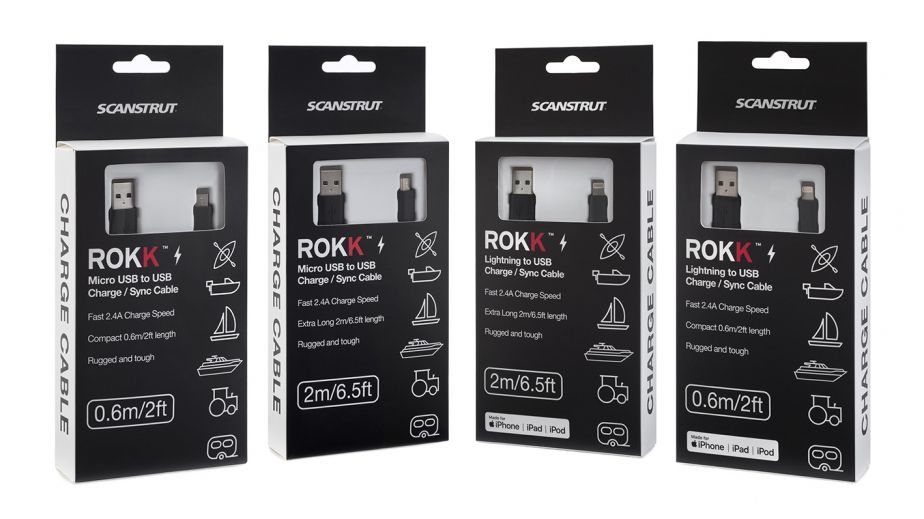 Scanstrut Micro USB Charge Cable 0.6m for Samsung