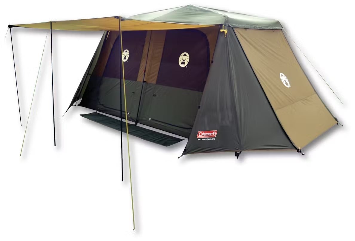 Coleman Instant Up Gold Series 10 Person Family Tent 