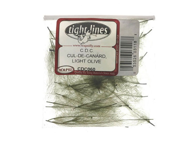 Wapsi CDC Feathers Light Olive