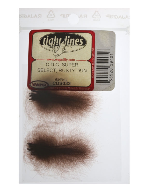 Wapsi CDC Super Select Feather Rusty Dun
