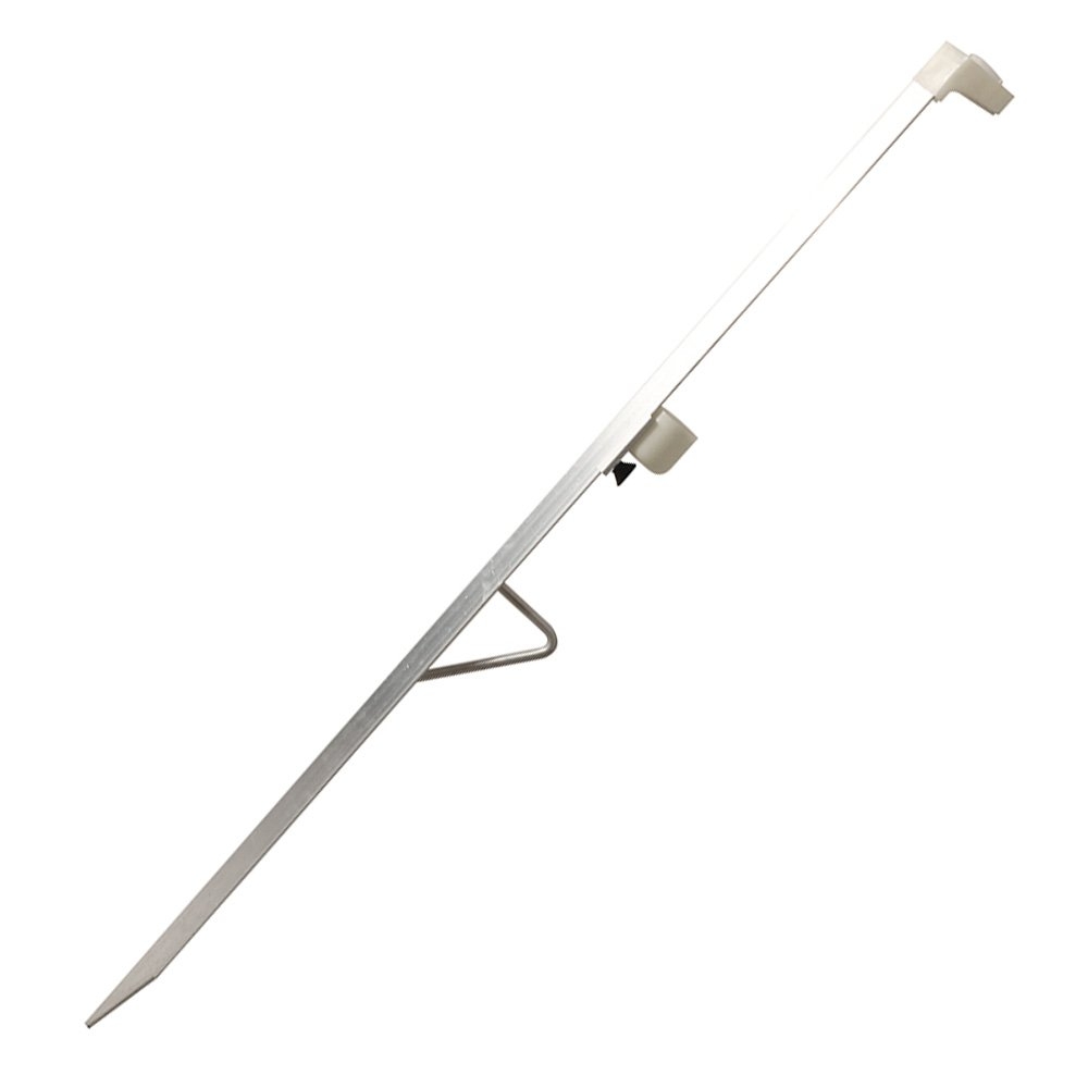 CDX Aluminium Adjustable Beach Spike Rod Holder Glow In The Dark 1.2m