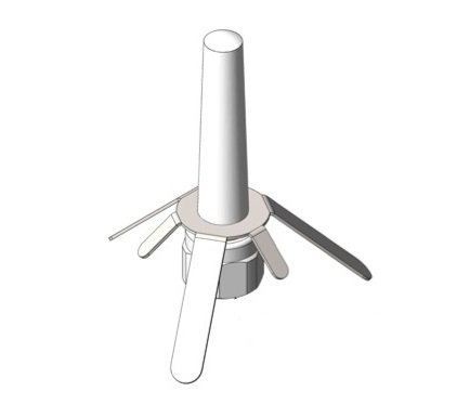 AC Antennas CELFOUR Marine and Land Based Cellular 4-Band Antenna