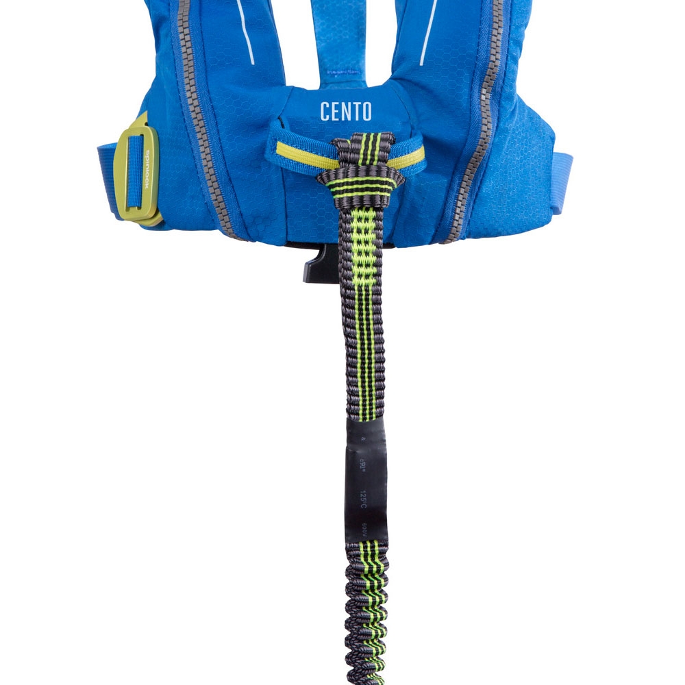Spinlock Deckvest CENTO Junior Inflatable Life Jacket with Harness 100N