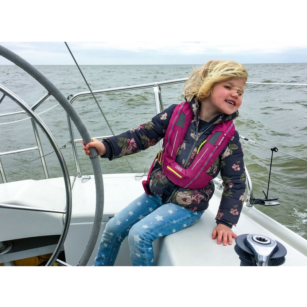 Spinlock Deckvest CENTO Junior Inflatable Life Jacket with Harness 100N