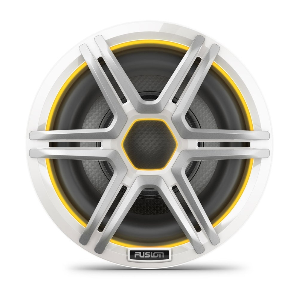Fusion Apollo LED Marine Subwoofer with Sports Grill 10in White