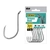Sike CS2047 Black Nickel Octopus Hooks 8/0 Qty 7