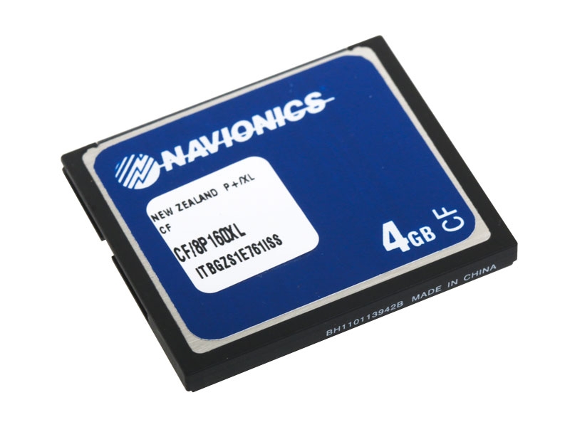 Navionics Platinum Plus Chart Card 8P160XL New Zealand CF Card