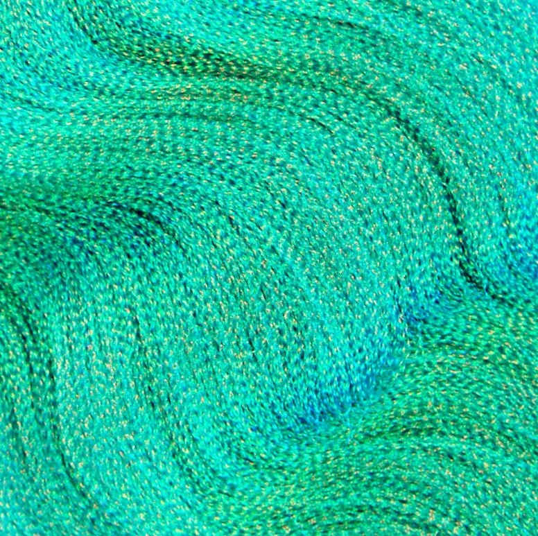 Crystal Flash Packet 375mm Pastel Green