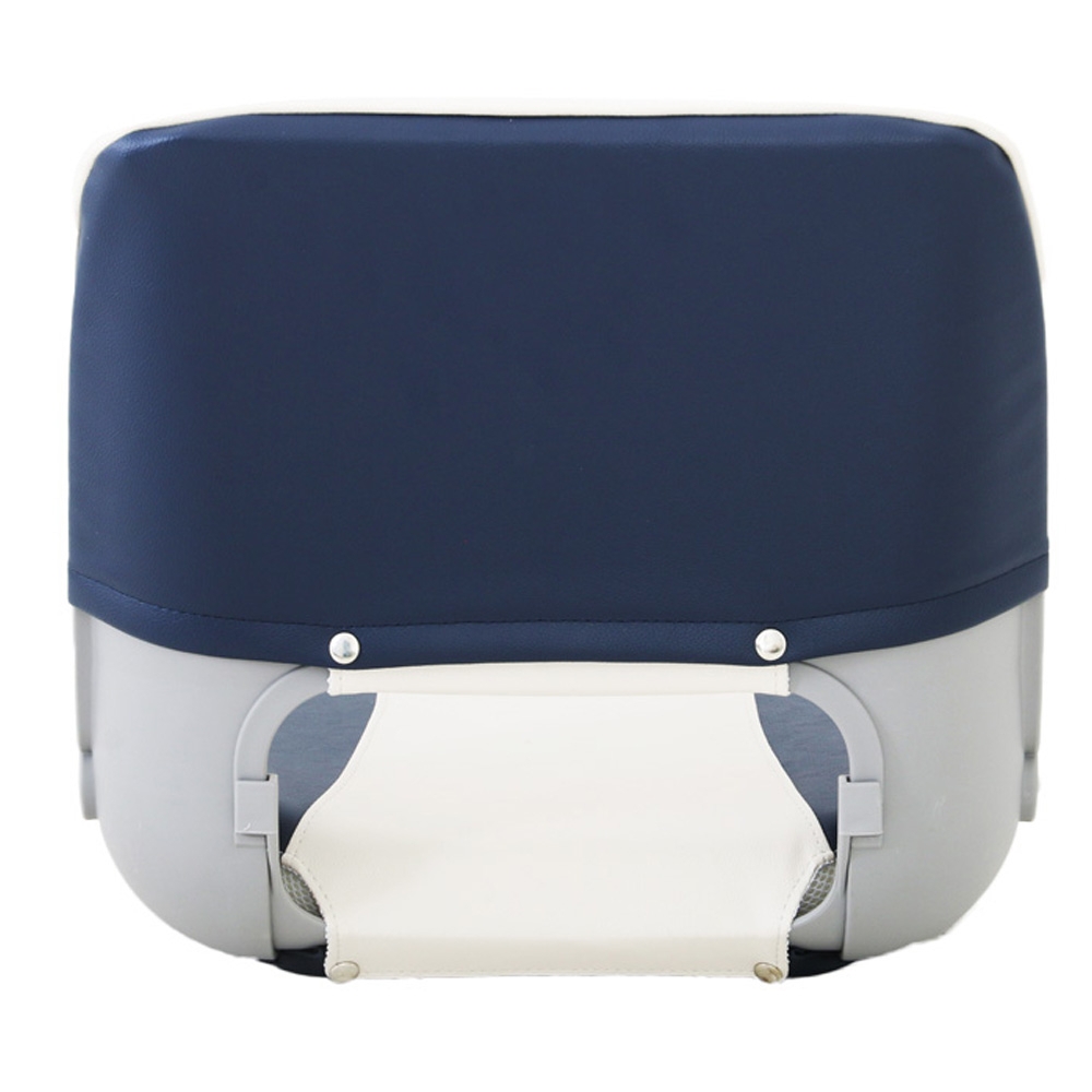 V-Quipment Deluxe Crew Folding Boat Seat Blue/White