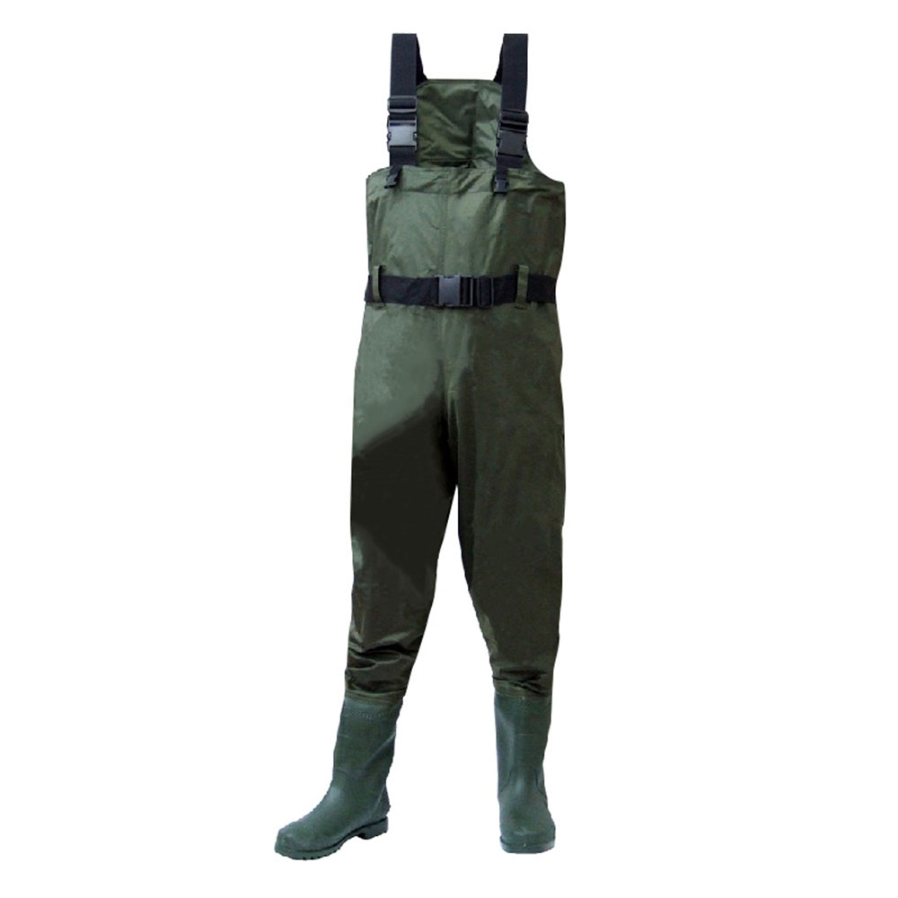 Kilwell Chest Waders Olive US9 - Returned pair - unlocated leak near perfect condition