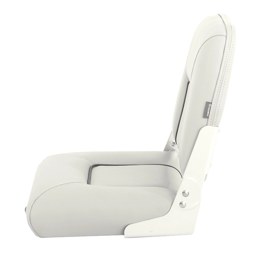 V-Quipment First Mate Deluxe Folding Seat Light Gray V-Quipment First Mate Deluxe Folding Seat Light Gray