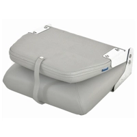 V-Quipment First Mate Deluxe Folding Seat Light Gray Thumbnail V-Quipment First Mate Deluxe Folding Seat Light Gray