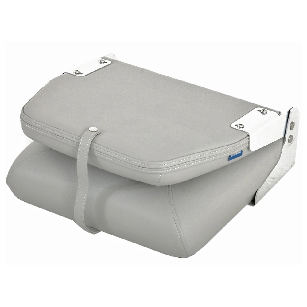 V-Quipment First Mate Deluxe Folding Seat Light Gray V-Quipment First Mate Deluxe Folding Seat Light Gray